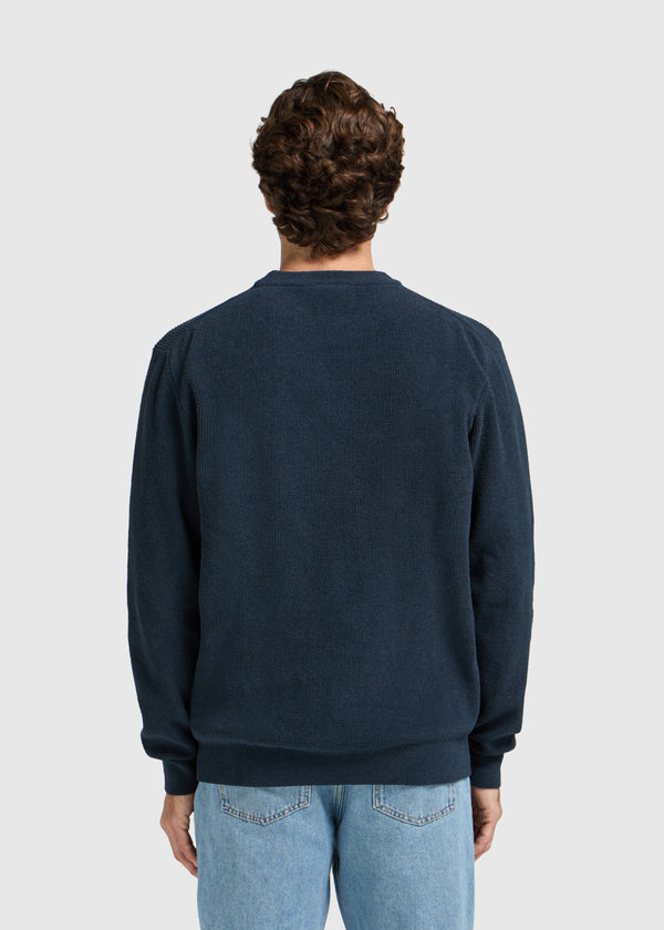 Structure Crewneck - Navy