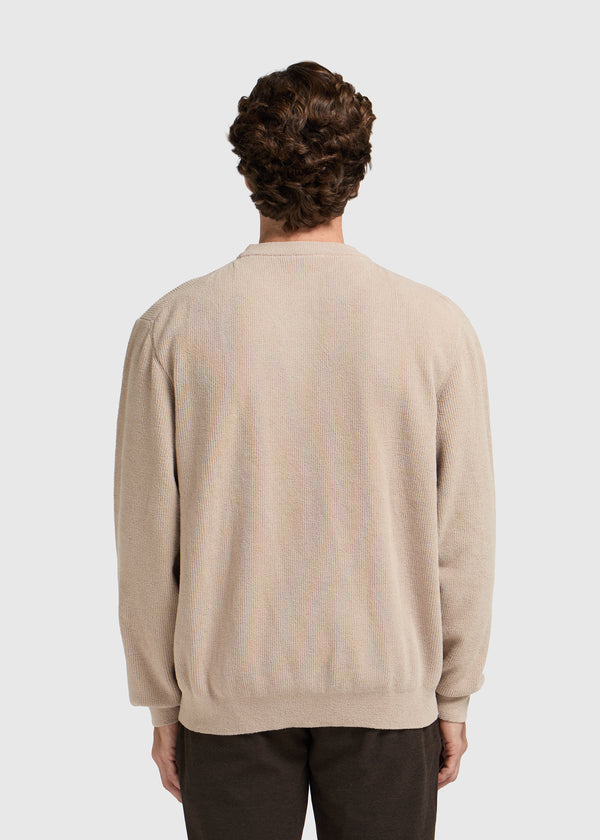 Structure Crewneck - Beige