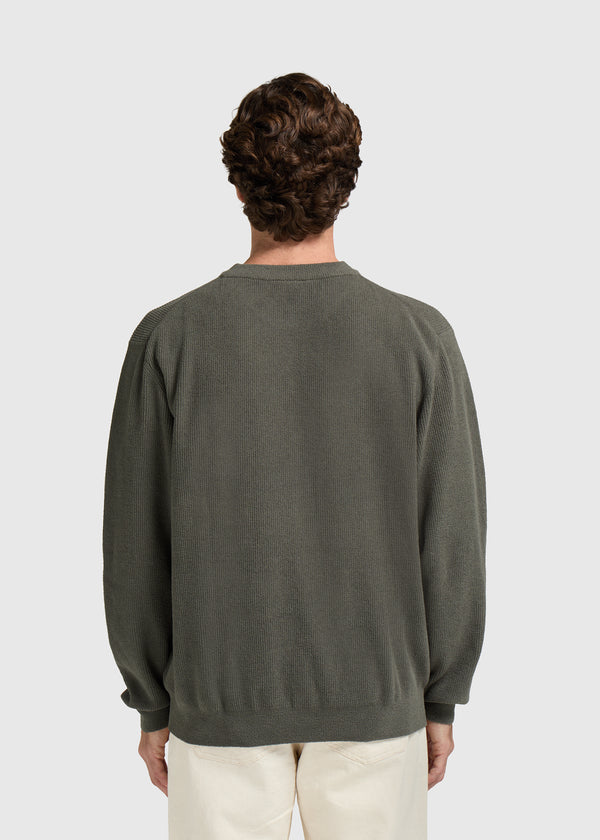 Structure Crewneck - Dark Green