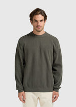 Structure Crewneck - Dark Green