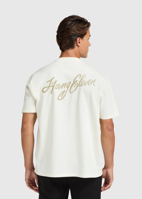 Cursive Tee - Off White
