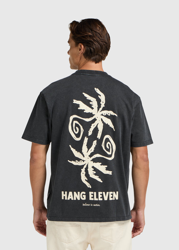 Linear Palm Tee - Acid Wash