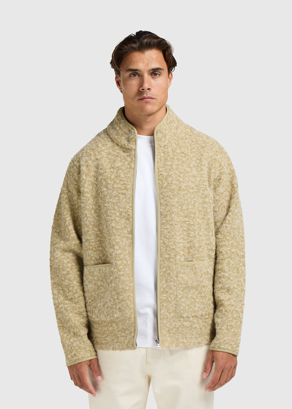 Soft Zip Jacket - Light Green