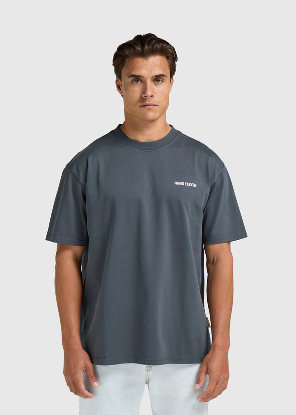 Botanical Tee - Navy