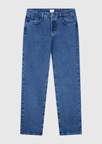 Premium Straight Jeans - Deep Blue