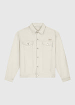 Premium Denim Jacket - Oatmeal
