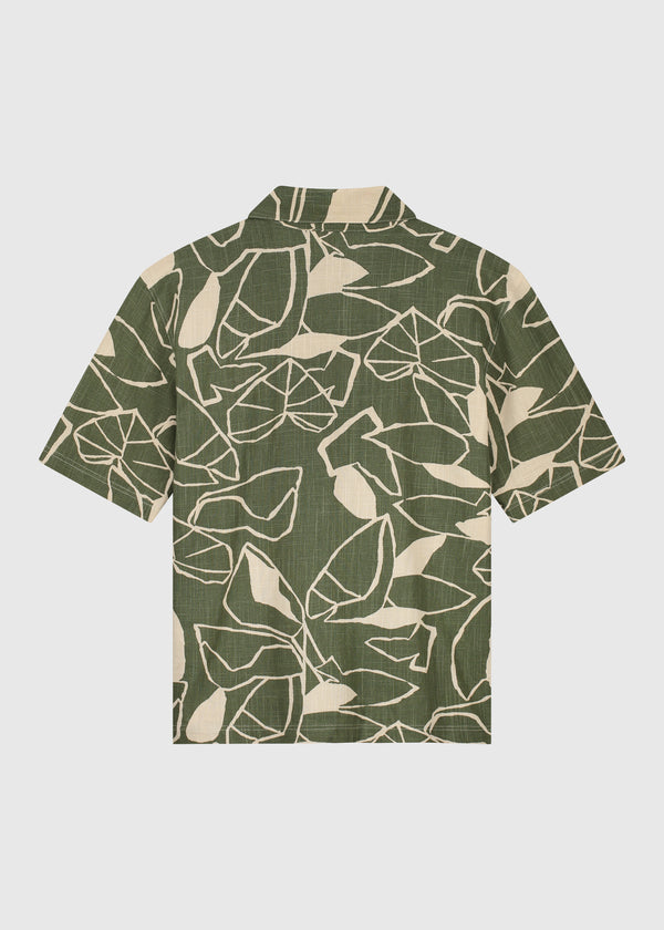 Plants Slub Shirt - Green