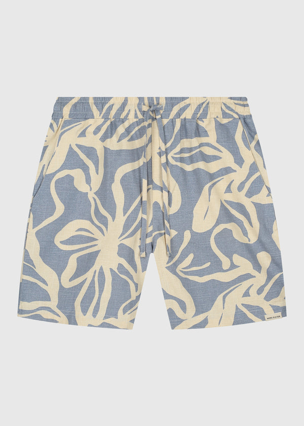 Plants Slub Short - Dusty Blue