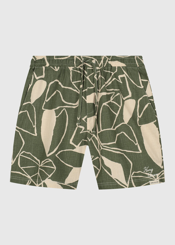 Plants Slub Short - Green