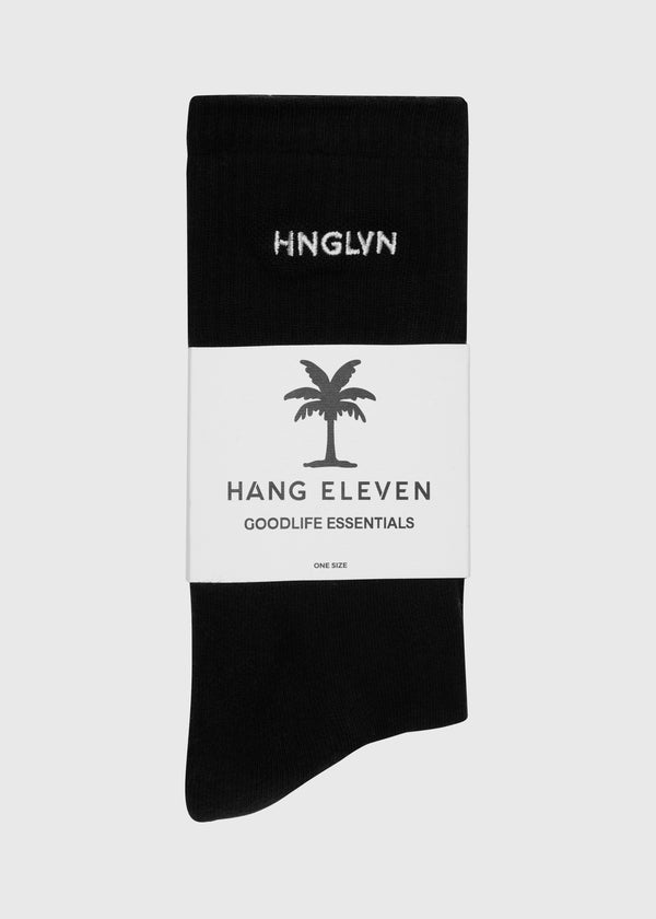 Hang Eleven Small Logo Socks - Black