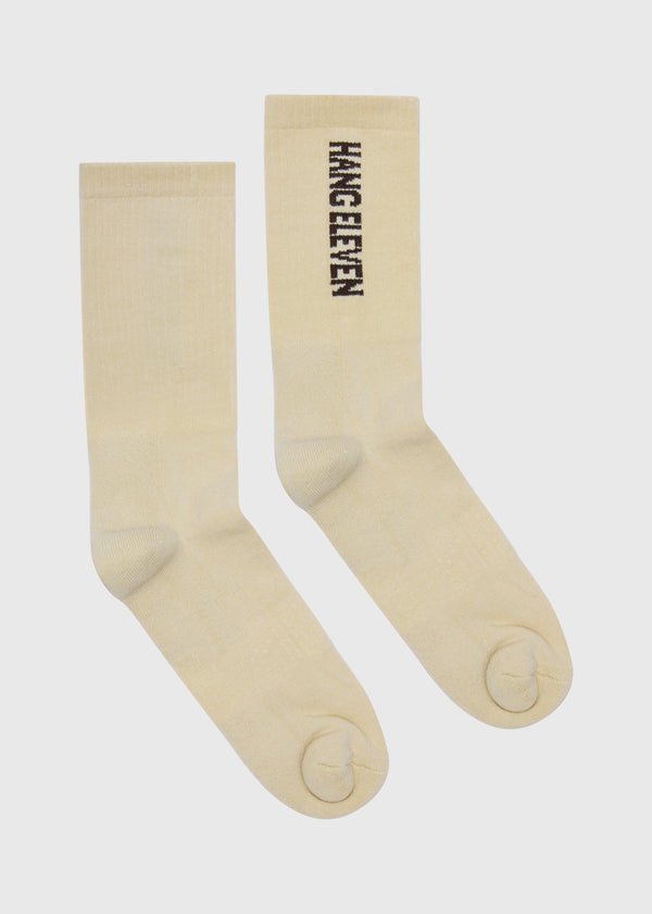 Hang Eleven Vertical Socks - Sand