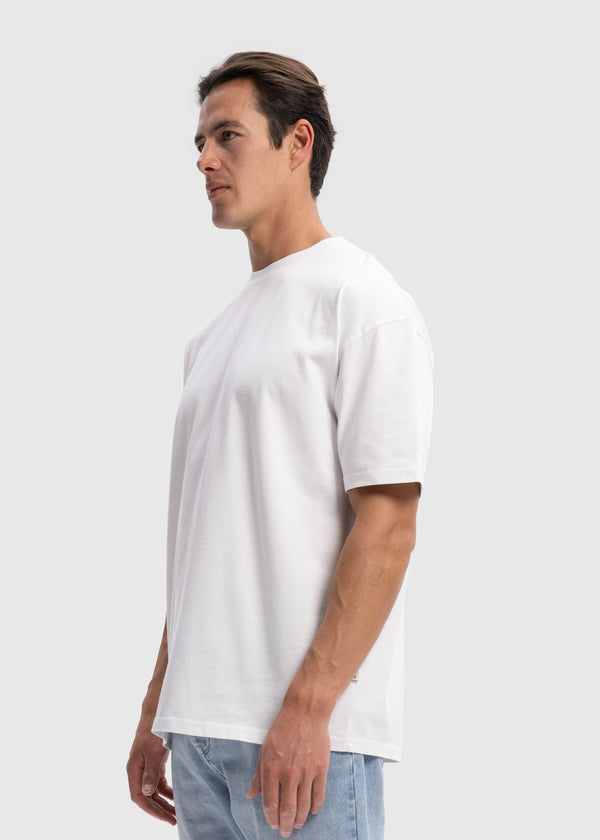 Heavy Oversized Premium Tee - White