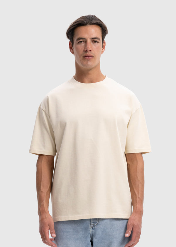 Heavy Oversized Premium Tee - Sand