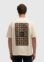 Full House Of Tiles Tee - White Sand