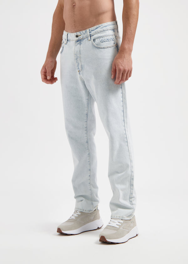 Premium Straight Jeans - Light Blue