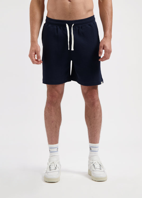 Waffle Short - Navy
