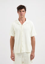 Waffle Shirt - White Sand