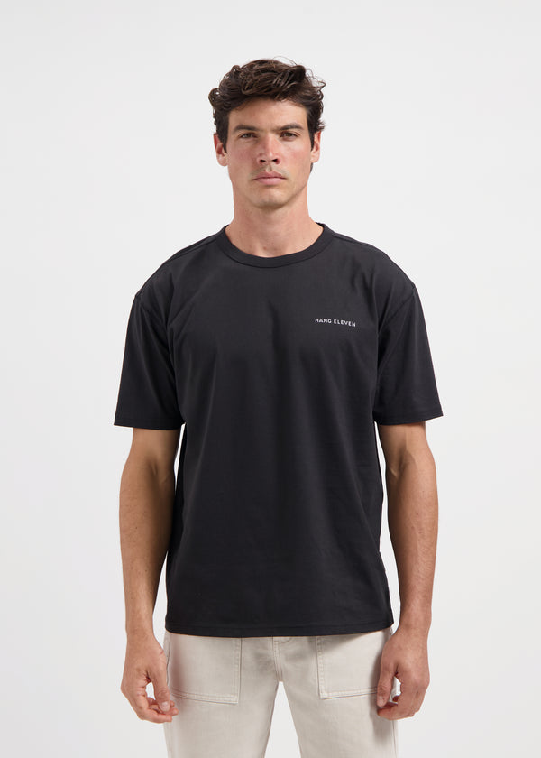 Hometown Tee - Off Black