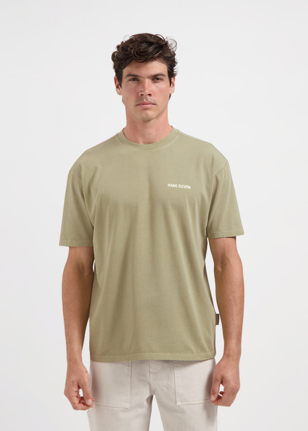 Off Grid Tee - Slate Green