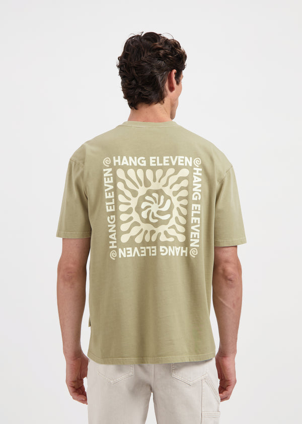 Off Grid Tee - Slate Green