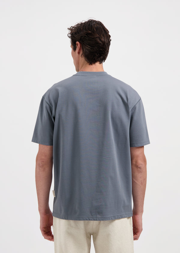 Shaka Tee - Stone Grey