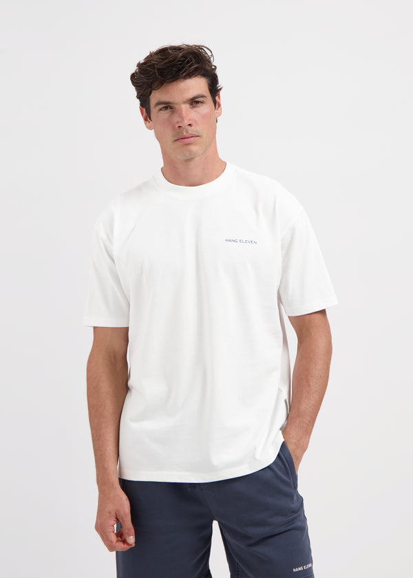 Flower tee - White