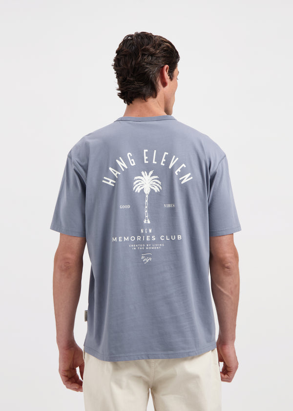 Hometown Tee - Stone Grey