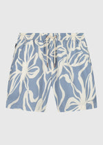 Plants Swim Short - Light Blue